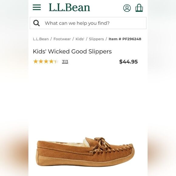 L.L.Bean Kids' Wicked Good Slippers - Picture 10 of 10